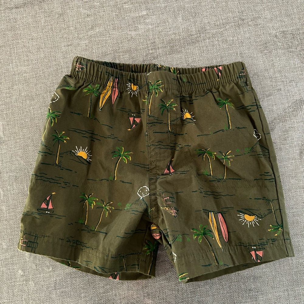 Carters size 6 months shorts gently used